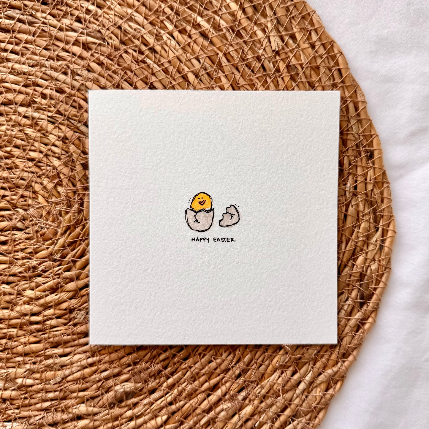 Baby Chick Easter Card