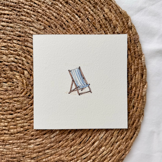 Seaside Chair Card