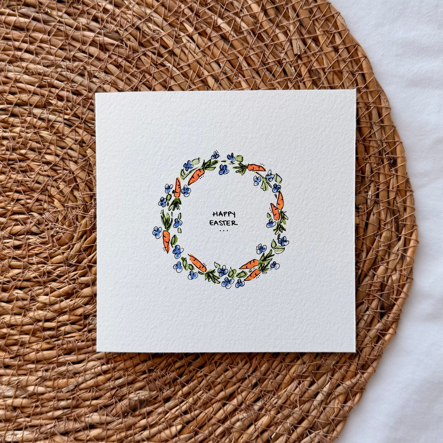 Easter Wreath Card