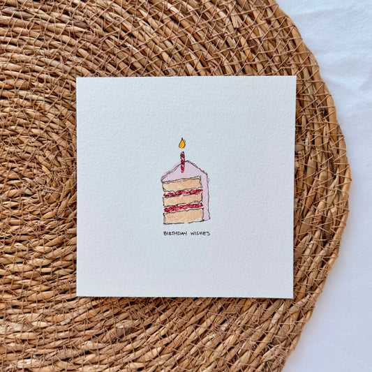 Slice of Cake Card