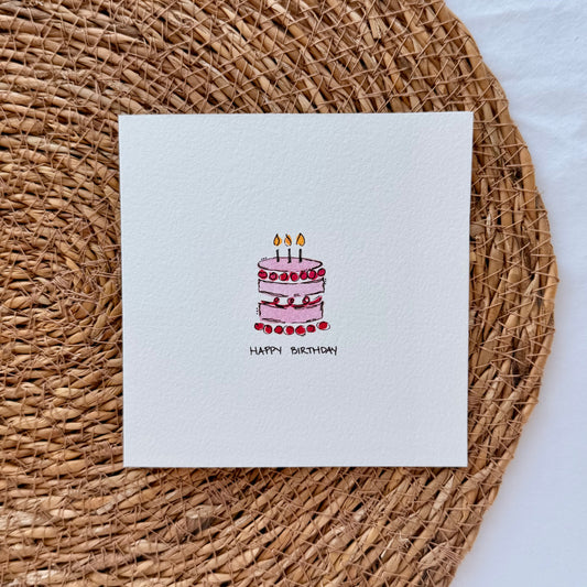 Birthday Cake Card