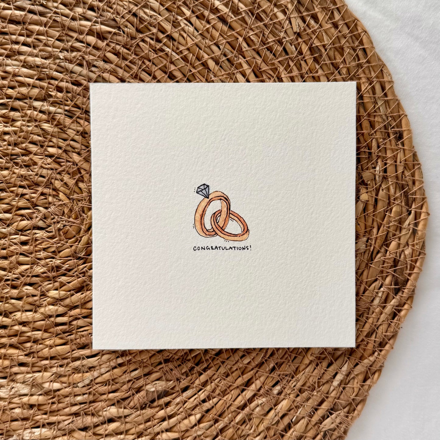 Wedding Rings Card