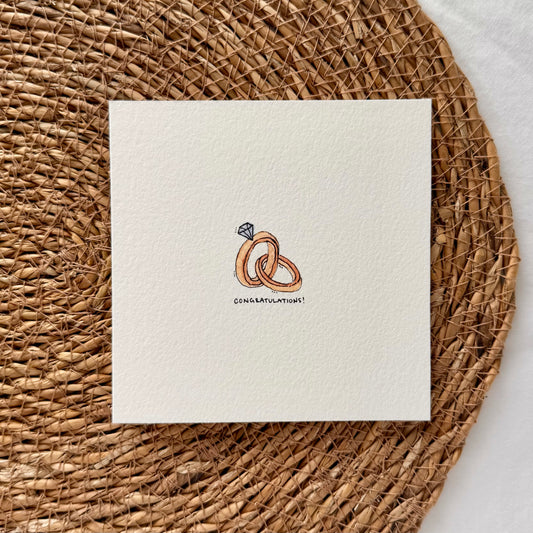 Wedding Rings Card