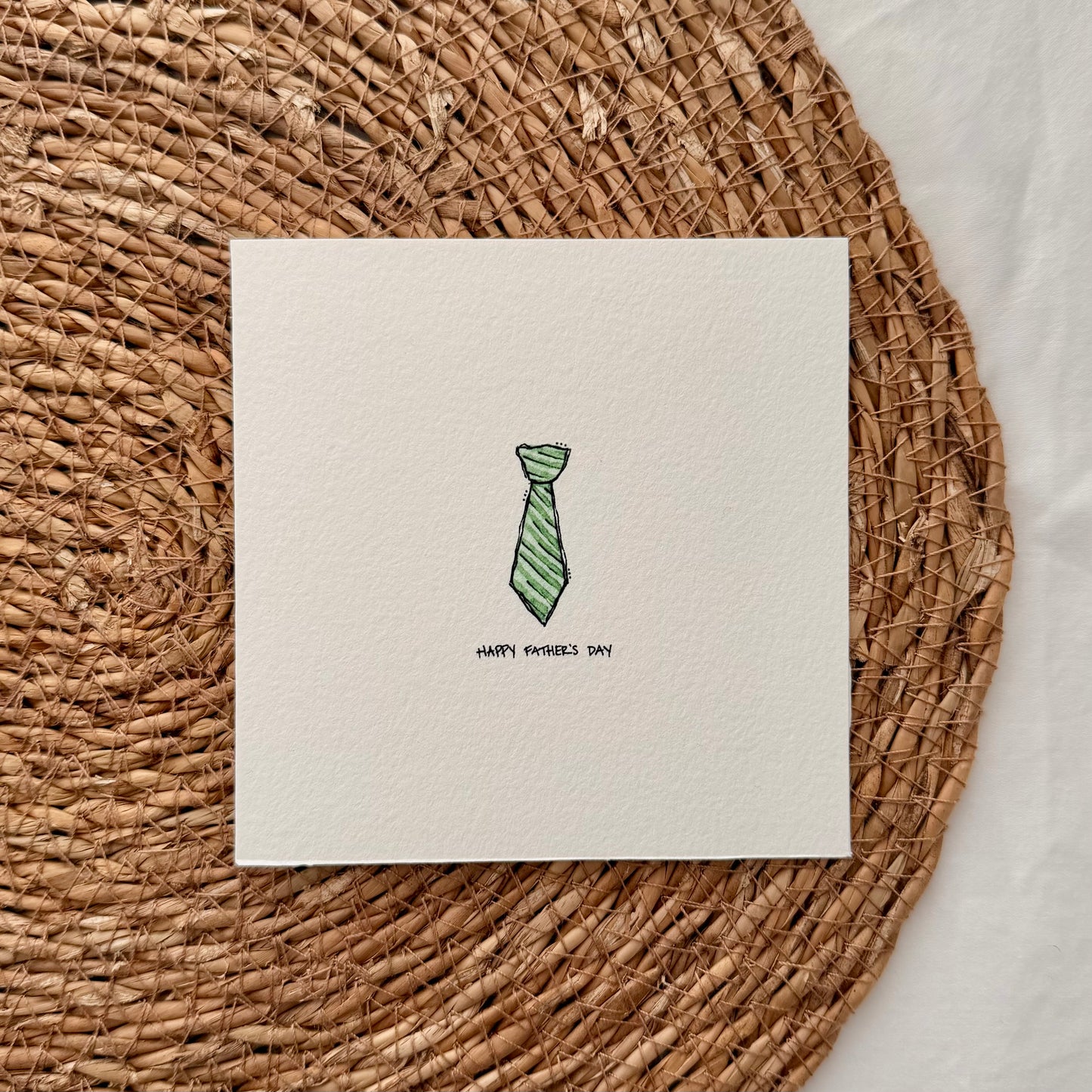Father's Day Tie Card