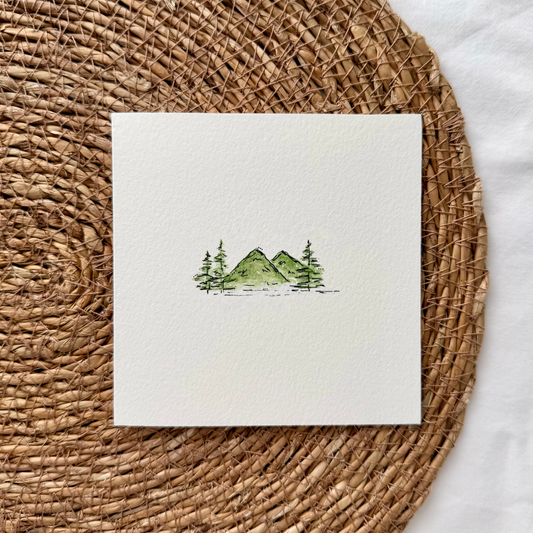 Mountain View Card