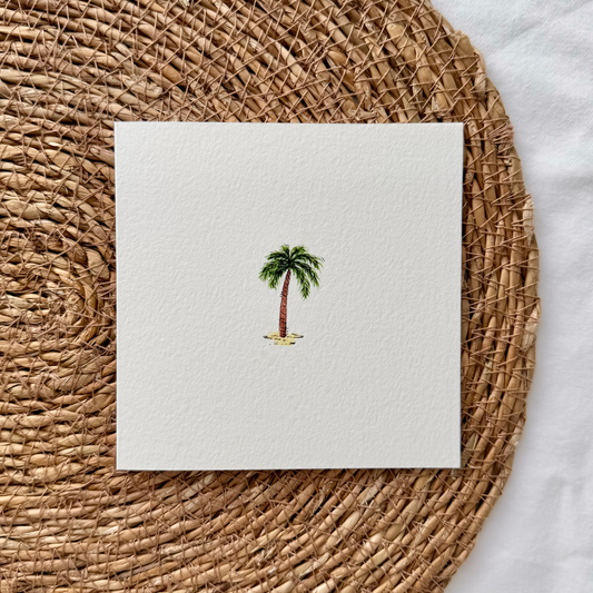 Coastal Palm Card