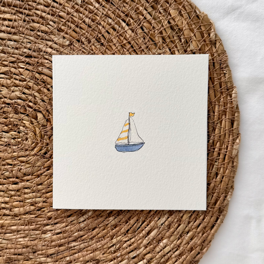 Summer Sailboat Card